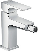 Hansgrohe Metropol Смеситель для биде однорычажный с донным клапаном Push-Open, с 1 отв., цвет: хром 32520000