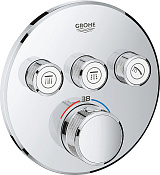 Grohe Grohtherm SmartControl Термостатический смеситель 15,8х4,3хh15,8 см, цвет: хром 29121000