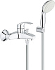 Grohe Eurosmart New Смеситель для ванны, накладной, с ручным душем, цвет: хром 3330220A