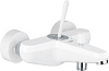 Grohe Eurodisc Joy Смеситель для ванны накладной, цвет: белая луна 23431LS0
