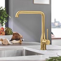 Grohe Essence New Смеситель для кухни, цвет: холодный рассвет, матовый 30269GN0