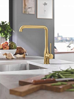 Grohe Essence New Смеситель для кухни, цвет: холодный рассвет, матовый 30269GN0