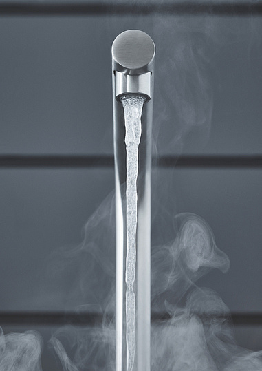 Grohe Red II Duo Смеситель для кухни, с водонагревателем, цвет: суперсталь 30325DC1