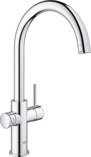 Grohe Red II Duo Смеситель для кухни, с водонагревателем, цвет: хром 30083001
