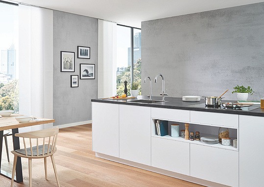 Grohe Red II Duo Смеситель для кухни, с водонагревателем, цвет: хром 30083001