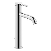 Duravit C.1 Смеситель для раковины на 1 отв. высокий h26,2 cм, излив 13,6 см, цвет хром C11030001010