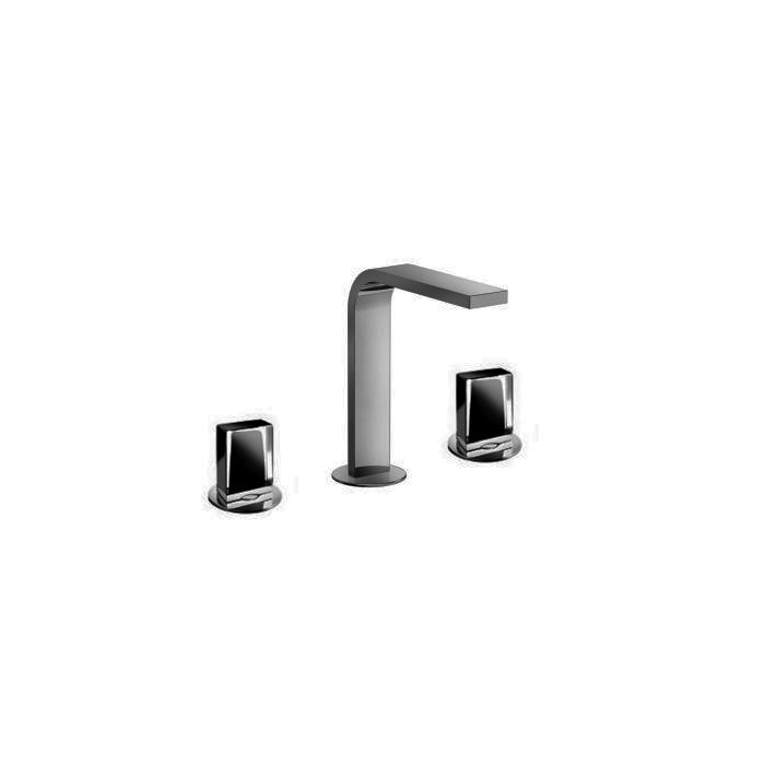 Fantini Venezia In Смеситель для раковины, 3 отв., излив 15 cм, цвет Matt Gun Metal PVD 29 P5 N504S