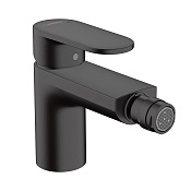 Hansgrohe Vernis Blend Смеситель для биде однорычажный, с донным клапаном, цвет: черный 71210670