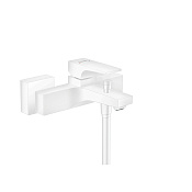 Hansgrohe Metropol Смеситель для ванны, излив 18 см, цвет: матовый белый 32540700