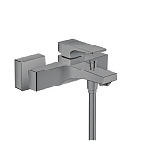 Hansgrohe Metropol Смеситель для ванны, излив 18 см, цвет: шлифованный черный хром 32540340