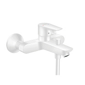 Hansgrohe Talis E Смеситель для ванны BM, излив 19,4 см, цвет: матовый белый 71740700