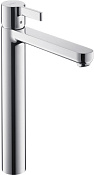 Hansgrohe Metris S Смеситель для раковины, с донным клапаном, цвет: хром 31022000