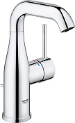 Grohe Essence New Смеситель для раковины с поворотным изливом 16h и донным клапаном, цвет: хром 234 23462001