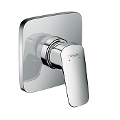 Hansgrohe Logis Смеситель для душа встраиваемый, внешняя часть, цвет: хром 71604000