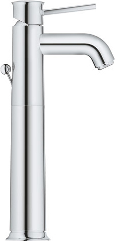 Grohe BauClassic Смеситель для раковины, с д/к, высота излива 23,4 см, цвет: хром 32868000