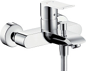 Hansgrohe Metris Смеситель для ванны, излив 18,1 см, цвет: хром 31480000