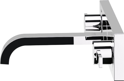 Grohe Allure Смеситель для раковины вентильный, встраиваемый, длина излива 17,2 см, цвет: хром 20189000