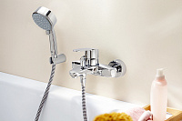 Grohe Eurostyle Cosmopolitan Смеситель для ванны, накладной, цвет: хром 33591002