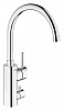 Grohe Concetto New Смеситель для кухни, с запорным вентилем, цвет: хром 32666001