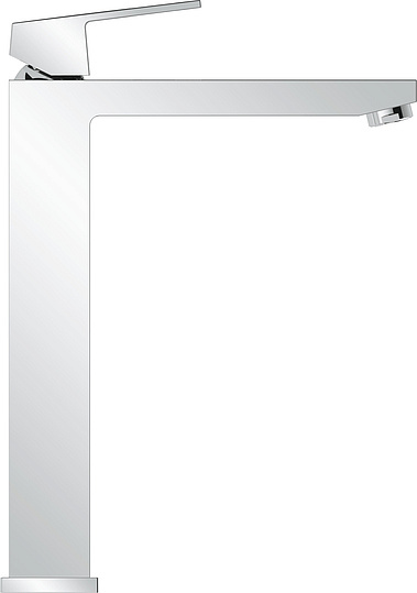 Grohe Eurocube Смеситель для раковины, без д/к, высота излива 24,7 см, цвет: хром 23406000