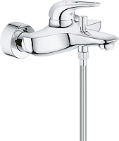 Grohe Eurostyle Смеситель для ванны, накладной, с ручным душем, цвет: хром 3359230A