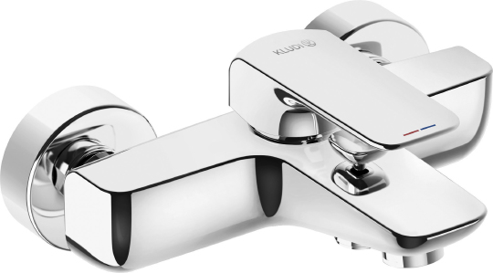 Kludi Ameo Смеситель для ванны и душа DN 15 настенный, цвет: хром 414450575