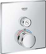 Grohe Grohtherm SmartControl Термостатический смеситель 15,8х4,3хh15,8 см, цвет: хром 29123000