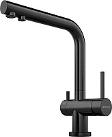 Omoikiri Nagano-GM + Pure Drop Lite Смеситель для кухни + фильтр, цвет: вороненая сталь 4179.8028