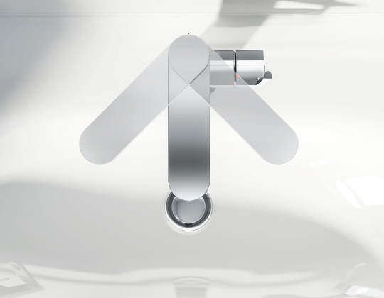 Grohe Plus Смеситель для раковины высокий, с д/к, высота излива 23,1 см, цвет: хром 23843003