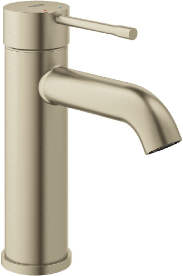 Grohe Essence New Смеситель для раковины, без д/к, длина излива 11,6 см, цвет: матовый никель 23590EN1