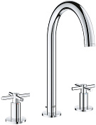 Grohe Atrio New Смеситель для раковины на 3 отв., цвет: хром 20008003