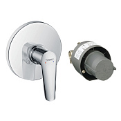 Hansgrohe Logis E Смеситель для душа встраиваемый, цвет: хром 71608000