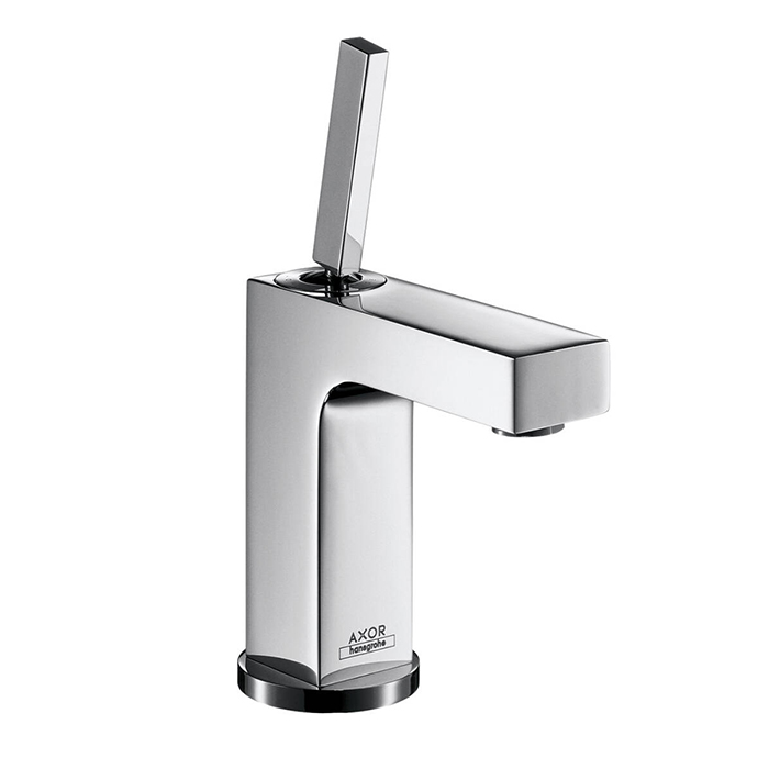 Axor Citterio Смеситель для раковины однорычажный на 1 отверстие с донным клапаном, цвет: хром 39018000