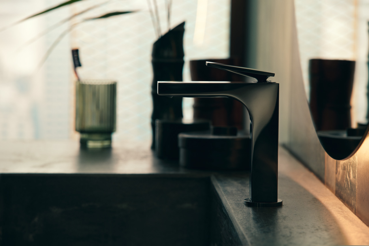 Axor Citterio Смеситель для раковины однорычажный на 1 отверстие с донным клапаном, цвет: хром 39024000