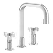 Gessi Inciso Смеситель для раковины на 3 отверстия излив 16 cм, h24 cм, цвет хром 58113#031