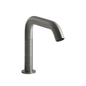 Gessi 316 Meccanica Смеситель для раковины, выс излива 15 cм, цвет Steel Brushed 54281#239