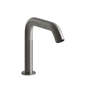 Gessi 316 Trame Смеситель для раковины, высота излива 15 cм, цвет Steel Brushed 54381#239