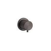 Gessi 316 Bath-Shower Встраиваемый смес. терм. на 1 ист., цвет: brushed black metal pvd 54564#707