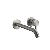 Gessi 316 Flessa Встраиваемый смеситель с изливом 20-17 cм, цвет: steel brushed 54086#239