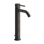 Gessi 316 Intreccio Смеситель для раковины на 1 отв., цвет: Brushed Black Metal PVD 54104#707