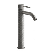 Gessi 316 Intreccio Смеситель для раковины на 1 отв., без клапана, цвет: Steel Brushed 54109#239