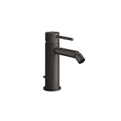 Gessi 316 Flessa Смеситель для биде, однорычажный, с донным клапаном, цвет: black metal brushed PVD 54007#707