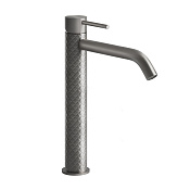 Gessi 316 Intreccio Смеситель для раковины на 1 отверстие, цвет: steel brushed 54106#239