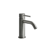 Gessi 316 Cesello Смеситель для раковины на 1 отв., излив 12,3 cм, цвет: steel brushed 54402#239