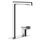 Gessi Anello Смеситель для раковины высокий с длинным изливом, цвет хром 63316#031