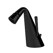 Gessi Cono Смеситель для биде, однорычажный, с донным клапаном, цвет: matte black 45007#299