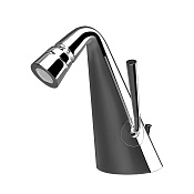 Gessi Cono Смеситель для биде, однорычажный, с донным клапаном, цвет: finox brushed nickel 45007#149