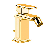 Gessi Eleganza Смеситель для биде, однорычажный, с донным клапаном, цвет: gold CCP 46007#080