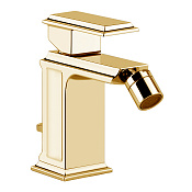 Gessi Eleganza Смеситель для биде, однорычажный, с донным клапаном, цвет: gold CCP brushed 46007#087