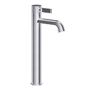 Gessi Inciso Смеситель для раковины на 1 отверстие, высокий h33,7 cм, цвет finox 58003#149